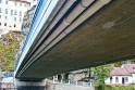 Kabelové chráničky na mostě v Bechyni