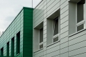 Plechová fasáda budovy společnosti Vyvaplast Turnov