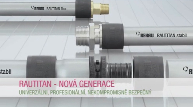 RAUTITAN - nová generace rozvodů pitné vody