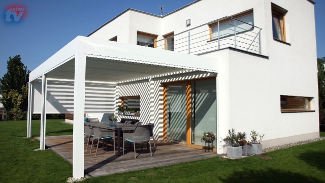 Moderní pergola PLACEO středem pozornosti na veletrhu R+T ve Stuttgartu
