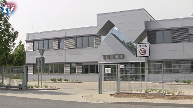 Novou centrálu společnosti Teco kompletně řídí systém Tecomat Foxtrot