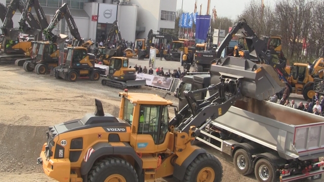Volvo CE se na veletrhu Bauma 2019 představilo v tom nejlepším světle