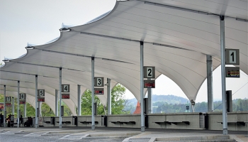Přestupní terminál Český Krumlov prošel zdařilou modernizací