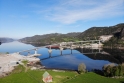 Metrostav staví most na Lososí cestě v Norsku