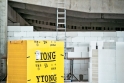 Z tvárnic Ytong Statik jsou vyzděny vysoké požární stěny v nové hale v Trutnově