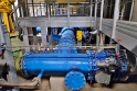 Rekonstrukce čerpací stanice upravené vody na úpravně vody v Podolí.