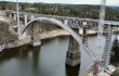 Most přes orlickou přehradu. Stavbaři ukázali vnitřek největšího železobetonového oblouku