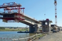 Obr. 3 Celkový pohled na most ve výstavbě