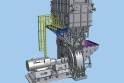 Ventilátorový mlýn s třídičem – 3D model