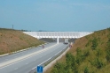 Architektonická představa vodní cesty Seina-sever / Přípravné práce pro výstavbu průplavního mostu na dálnici A29 / Vizualizace průplavního mostu přes dálnici A29