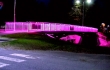 Integrované LED osvětlení je ozdobou nové lávky v Rožnově pod Radhoštěm