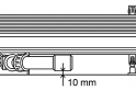 Sanační model odtoku do stěny Advantix Vario 
vyžaduje montážní výšku pouhých 70 mm. (Foto: Viega)
