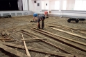 Uzin - rekonstrukce tanečního sálu kulturního zařízení Domovina