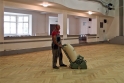 Uzin - rekonstrukce tanečního sálu kulturního zařízení Domovina