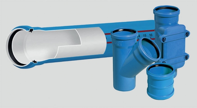 Plastové odpadní potrubní systémy pro domovní kanalizaci