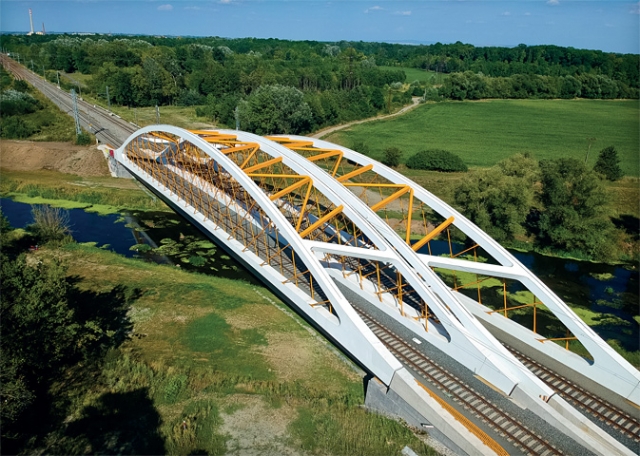Oskar – rekonstrukce mostu v km 80,930 trati Hohenau (ÖBB) – Přerov