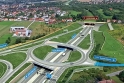 D3 0310/I – vizualizace MÚK Pohůrka a kaplického (jižního) portálu hloubeného tunelu Pohůrka (999,5 m), zdroj ŘSD ČR.