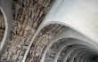 Malby na betonových klenbách ozdobí interiér vinařství Lahofer