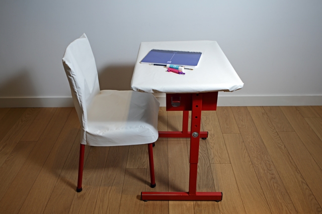 Použití na stůl a židli (foto Walter Babic)
