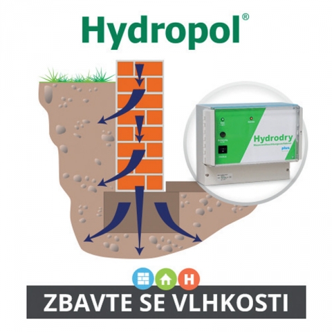 Hydropol nabízí efektivní, šetrné a ověřené řešení pro sanace vlhkého zdiva