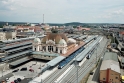 Současný pohled na železniční stanici Plzeň hlavní nádraží. Foto Daniel Karfík