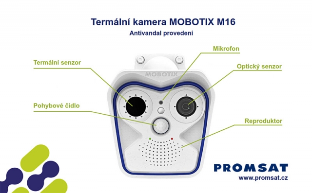 Termální kamera MOBOTIX M16