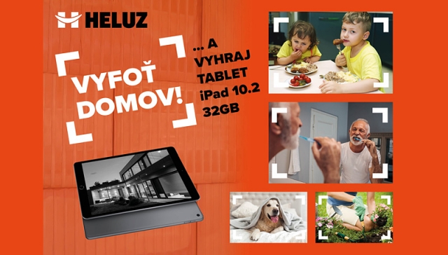 V nové soutěži „Vyfoť domov“ ocení HELUZ vítěznou fotku tabletem Apple iPad