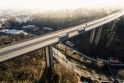 Most Vysočina u Velkého Meziříčí tvoří jednu z technicky nejpozoruhodnějších součástí dálnice D1