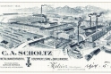 Továrna v roce 1845