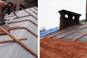 Na toto dřevo umístěné nad vrstvou DHV tedy mohou působit jak vodní srážky během výstavby střechy (pokud bude DHV plnit funkci provizorního zakrytí střechy), tak i zafoukané vodní srážky skrz skládanou střešní krytinu nebo skrz její ventilační prvky (při náhodných složitých klimatických podmínkách), či odkapávající kondenzace z kovových střešních krytin či z kovových součástí střechy i během běžného fungování střechy. Proto se právě i z těchto důvodů pod kontralatěmi nějaká podstřešní membrána (DHV) používá.