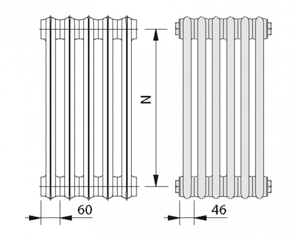 Zehnder Charleston Retrofit umožňuje jednoduchou náhradu litinového radiátoru nebo výměnu starého radiátoru za nový. V katalogu naleznete přiřazení vhodných modelů Retrofit k litinovým radiátorům se shodnou roztečí bočního připojení, včetně technických údajů a zvýhodněných cen.