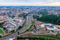 Pohled od Vršovic přes Eden k Zahradnímu Městu, foto: Metrostav a. s.