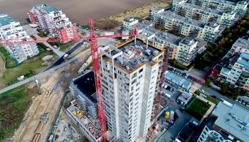 Společnost PP53 dokončila realizaci obytného domu „H“  komplexu „Kaskády Barrandov“