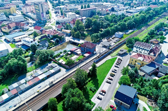 Zrušení přejezdu P6801 v km 179,826 trati Brno – Č. Třebová a výstavba podchodu v zast. Blansko