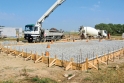 Minimální doporučená tloušťka vrstvy betonu STEELCRETE® je 15 cm.