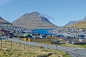 Přístav Klaksvík na Faerských ostrovech
