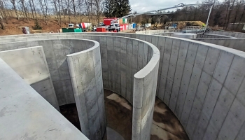 Metrostav dokončil hrubou stavbu nové biologické linky pro žďárskou čistírnu odpadních vod