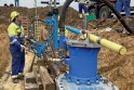 Odstranění havárie na potrubí v rafinerii v Litvínově