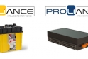 Nízkonapěťová baterie řady Alliance Intelligent Battery (vlevo) a vysokonapěťová baterie řady Proliance Intelligent Battery (vpravo)
