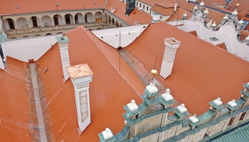 Společnost Pario se významnou měrou podílela na rekonstrukci střechy zámku v Litomyšli