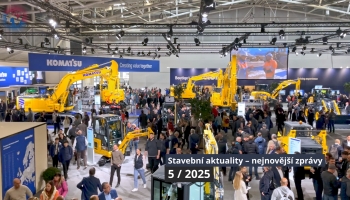 Podívejte se na stavební videozprávy č. 5/25 ze současného dění na stavebním trhu