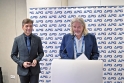 Ředitel APG Ing. Jaroslav Cibulka (vlevo), 
předseda APG Ing. Martin Hrdlička (vpravo)