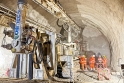 Vrtný vůz Soilmec ST 120 v tunelu Homole