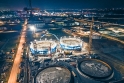 ČOV Modřice u Brna, betonáž vyhnívacích nádrží