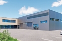 Administrativně skladová hala Trnava – 3D návrh
