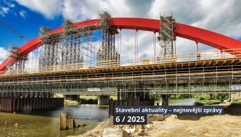 Podívejte se na stavební videozprávy č. 6/25 ze současného dění na stavebním trhu