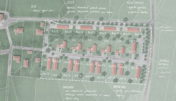 Developerský projekt společnosti FERI: 33 nových domů nad Babiččiným údolím