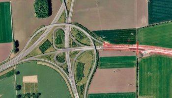 Stavba dálnice D49 - úsek 4901 Hulín – Fryšták z dílny Pragoprojektu