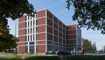 Režné zdivo a beton v duchu baťovské tradice. Nová budova zlínského kampusu...