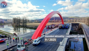 Podívejte se na stavební videozprávy č. 9/25 ze současného dění na stavebním trhu